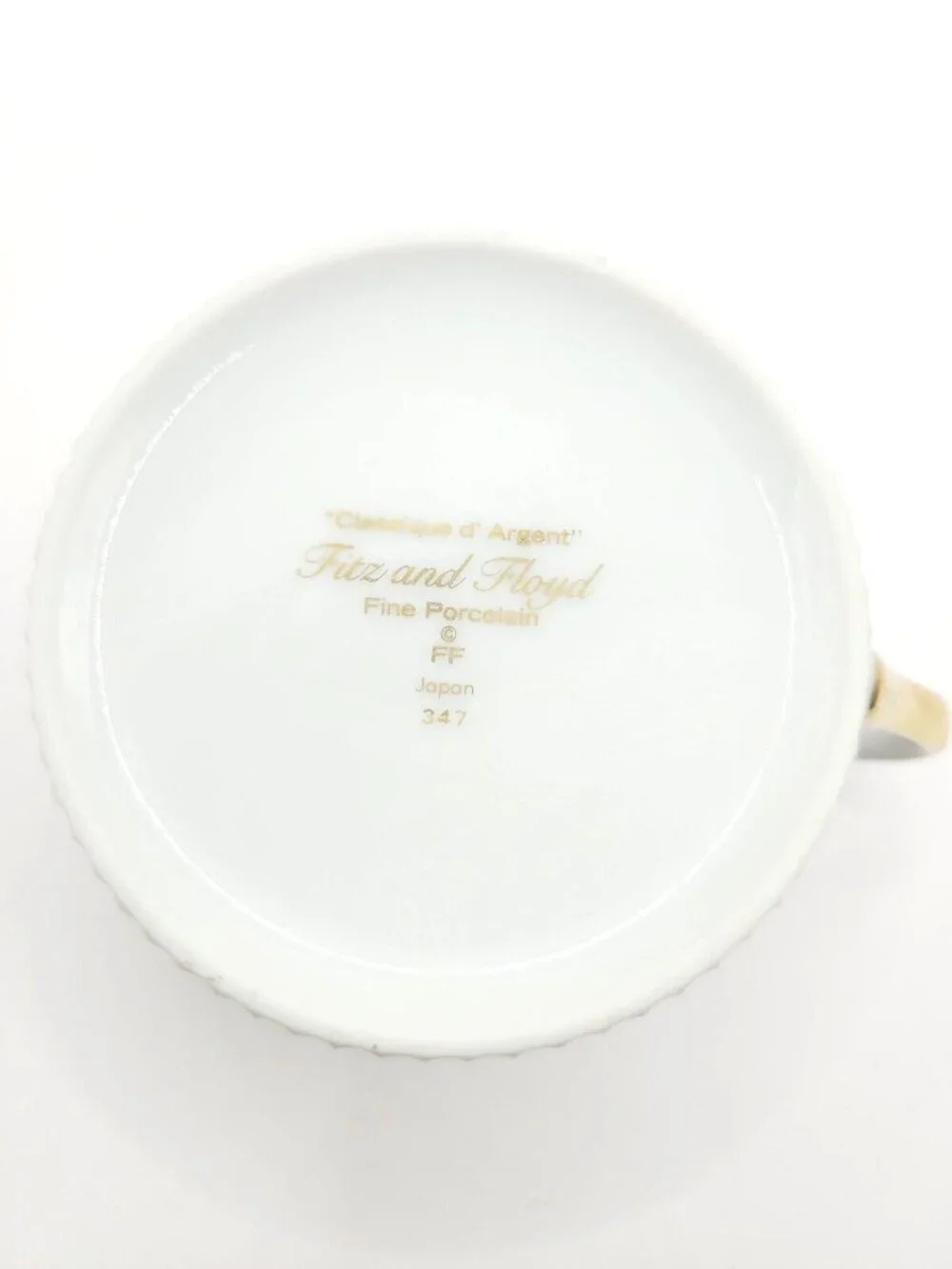Fitz and Floyd cup measures